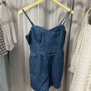 Old Navy Blue Jean Romper